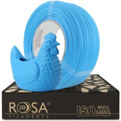 ReFill ROSA3D / PLA SPEED MATT / MODRÁ "CLEAR" / 1,75 mm / 1 kg