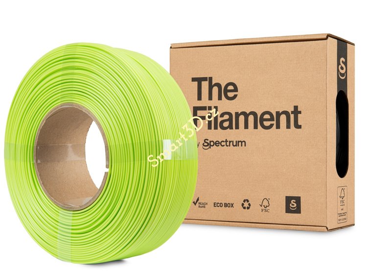 ReFill TheFilament / PETG Lite / ZELENÁ / 1,75 mm / 1 kg