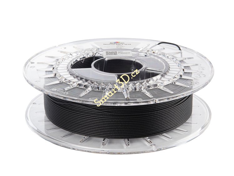 Filament SPECTRUM / ASA-X GF10 / DOPRAVNÍ ČERNÁ / 1,75 mm / 0,5 kg