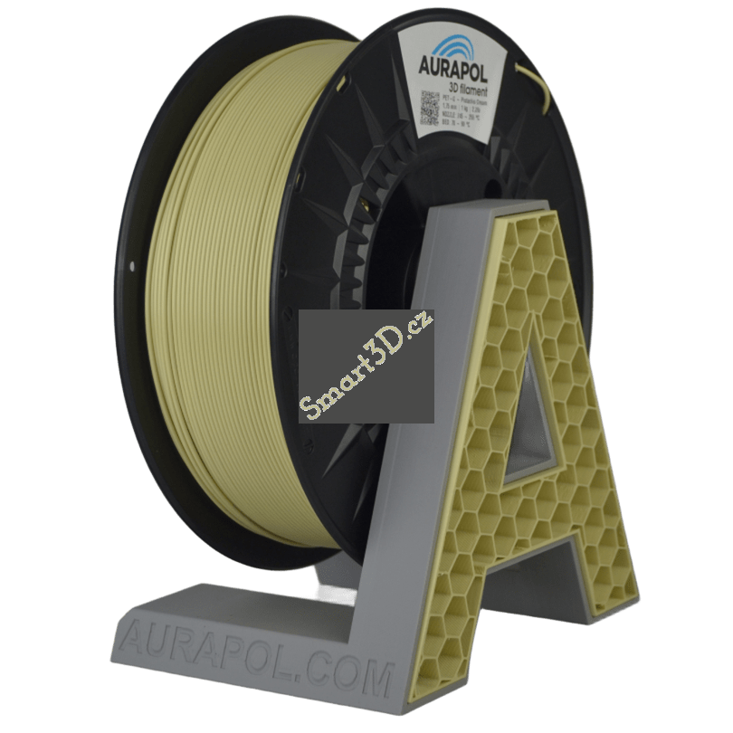 Filament AURAPOL / PETG / PISTACHIO CREAM / 1,75 mm / 1 kg.