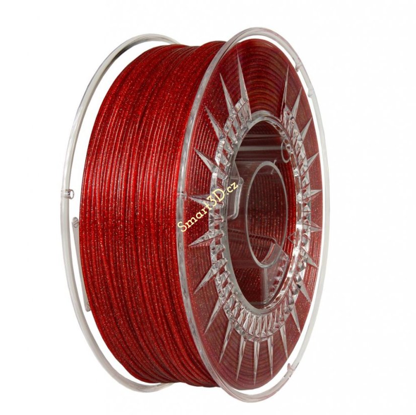 Filament DEVIL DESIGN / PLA / GALAXY RED / 1,75 mm / 1 kg.