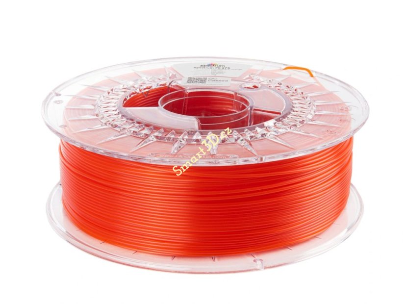 Filament SPECTRUM / PC 275 / ORANŽOVÁ TRANSPARENTNÍ / 1,75 mm / 1 kg