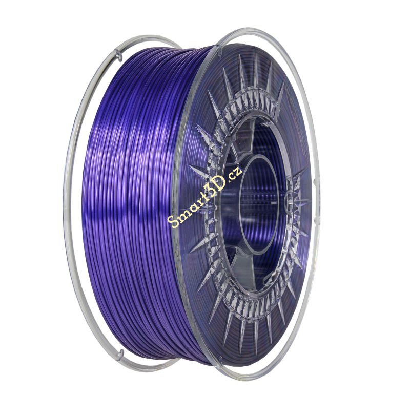 Filament DEVIL DESIGN / PLA SILK / FIALOVÁ "SUPER" / 1,75 mm / 1 kg. Filament DEVIL DESIGN / PLA SILK / FIALOVÁ "SUPER" / 1,75 mm / 1 kg.