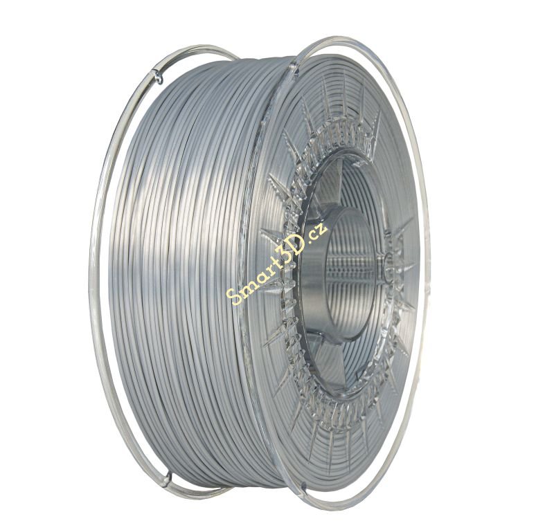 Filament DEVIL DESIGN / PLA SILK / PLATINOVÁ / 1,75 mm / 1 kg.