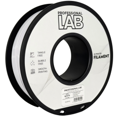 Filament PROFESSIONAL LAB / PETG / BIELA / 1,75 mm / 1 kg