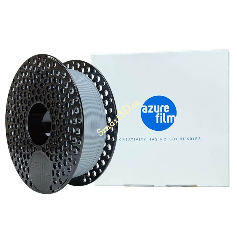 Filament AzureFilm / PLA STRONGMAN / ŠEDÁ / 1,75 mm / 1 kg.