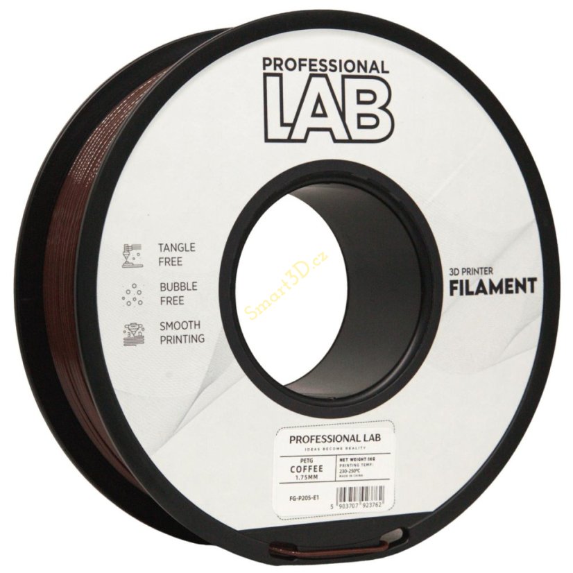 Filament Professional LAB / PETG / KÁVOVÁ / 1,75 mm / 1 kg