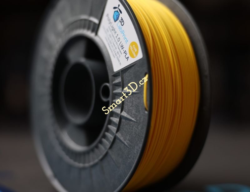 Filament 3DLabPrint / POLY LIGHT 1.0 / LW-PLA / CUB YELLOW / 1,75 mm / 1 kg