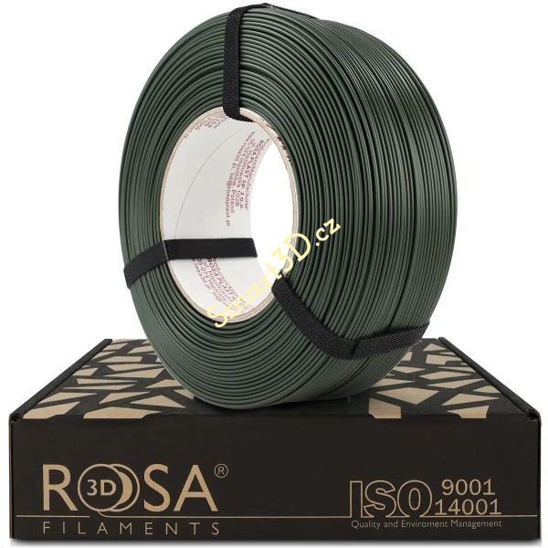 ReFill ROSA3D / PLA Starter / ZELENÁ "HUNTER" / 1,75 mm / 1 kg