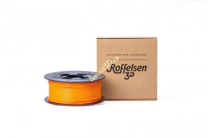 Filament Roffelsen3D / PETG / ORANŽOVÁ / 1,75 mm / 1 kg
