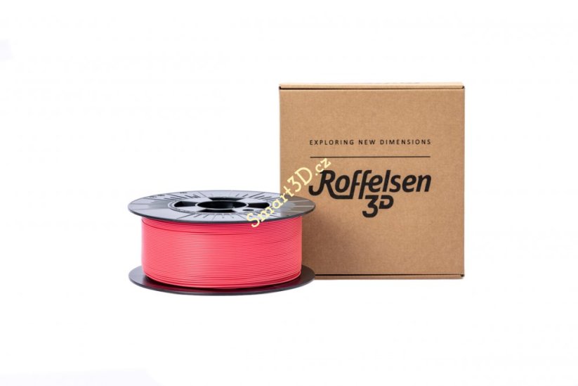 Filament Roffelsen3D / PLA / RŮŽOVÁ "CORAL" / 1,75 mm / 1 kg