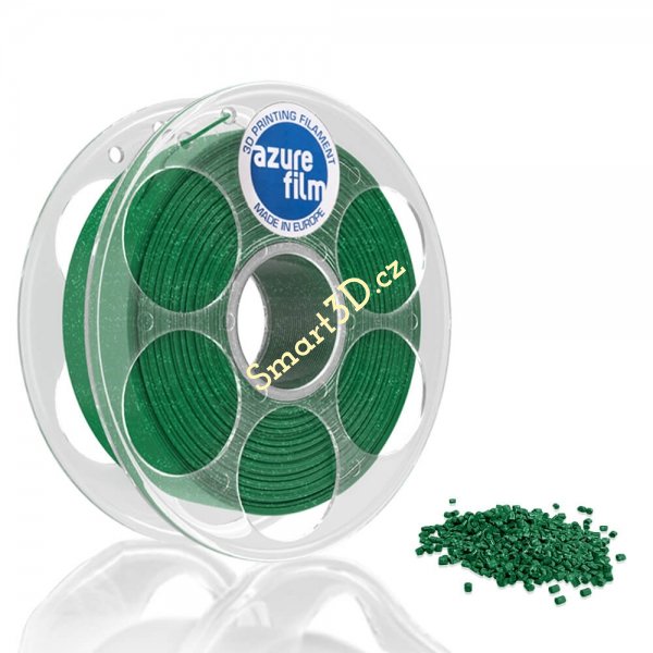 Filament AzureFilm / PLA / TŘPYTIVĚ ZELENÁ / 1,75 mm / 1 kg.
