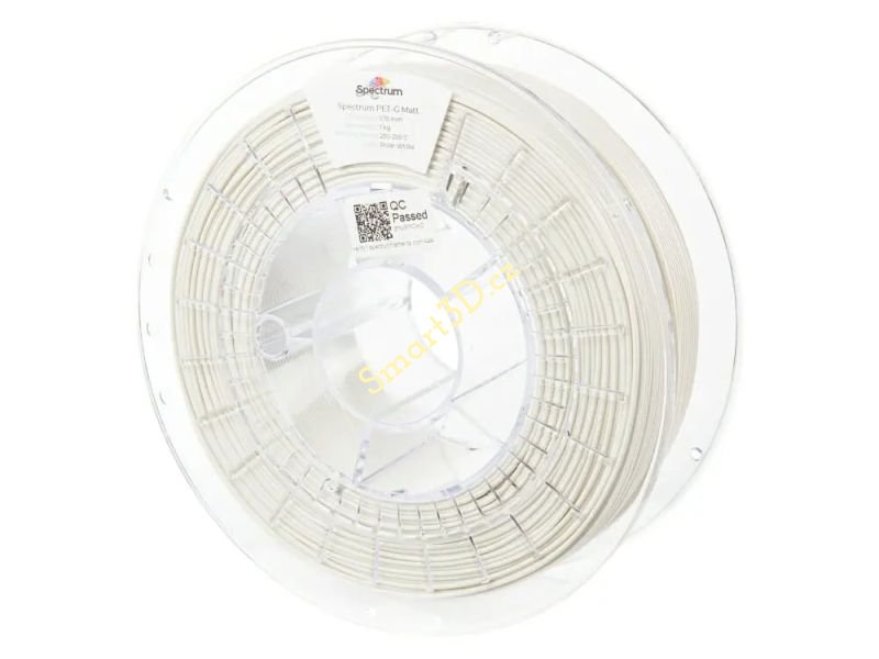 Filament SPECTRUM / PETG MATT / BÍLÁ "POLAR" / 1,75 mm / 1 kg