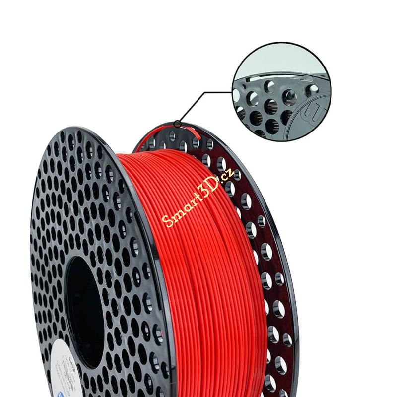 Filament AzureFilm / PLA STRONGMAN / RED / 1,75 mm / 1 kg.