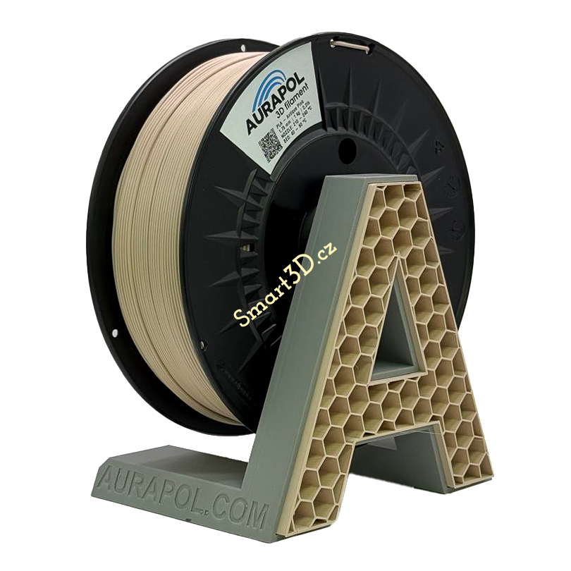 Filament AURAPOL / PLA / ANTIQUE PINK / 1,75 mm / 1 kg.