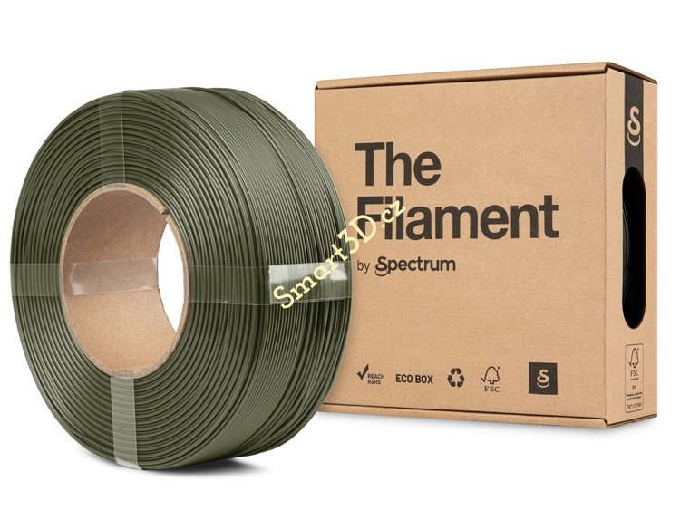 ReFill TheFilament / PLA MATTE / ARMY GREEN / 1,75 mm / 1 kg