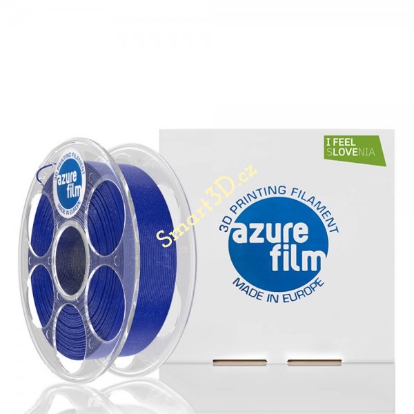 Filament AzureFilm / PLA / BLUE GLITTER / 1,75 mm / 1 kg.