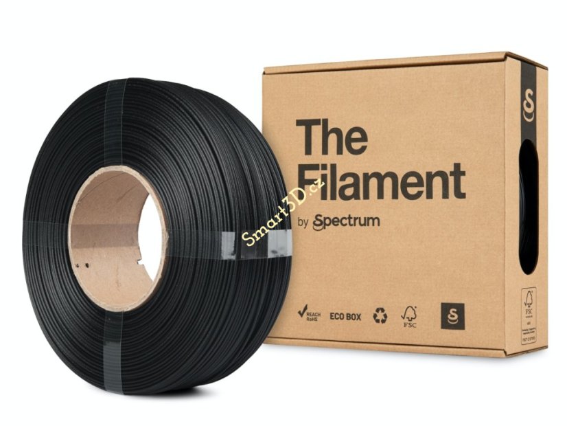 ReFill TheFilament / PLA CF / ČIERNA / 1,75 mm / 1 kg
