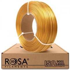 ReFill ROSA3D / PETG Standard HS / METALICKY ZLATÁ / 1,75 mm / 1 kg