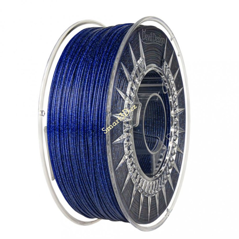 Filament DEVIL DESIGN / PLA / GALAXY SUPER BLUE / 1,75 mm / 1 kg. Filament DEVIL DESIGN / PLA / GALAXY SUPER BLUE / 1,75 mm / 1 kg.
