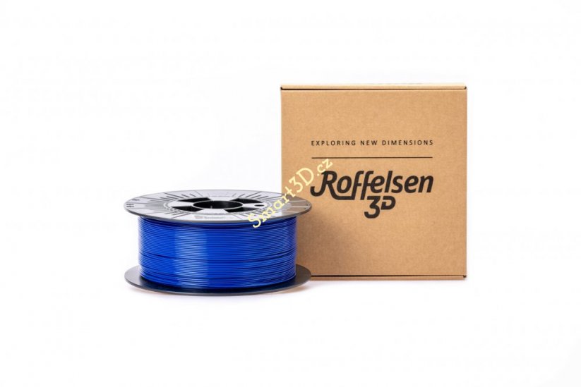 Filament Roffelsen3D / PETG / TMAVĚ MODRÁ / 1,75 mm / 1 kg