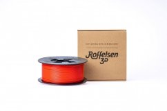 Filament Roffelsen3D / PETG / ČERVENÁ / 1,75 mm / 1 kg
