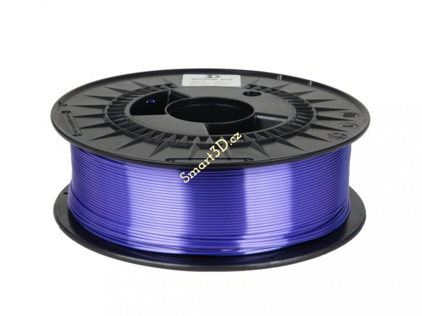 Filament 3D POWER / SILK / FARBA VIOLETU / 1,75 mm / 1 kg.