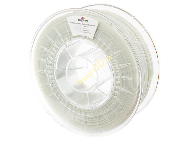 Filament SPECTRUM / PLA SPECIAL / SVÍTÍCÍ VE TMĚ - ZELENÁ / 1,75 mm / 1 kg.