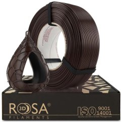 ReFill ROSA3D / PETG Standard HS / ČOKOLÁDOVO HNEDÁ / 1,75 mm / 1 kg