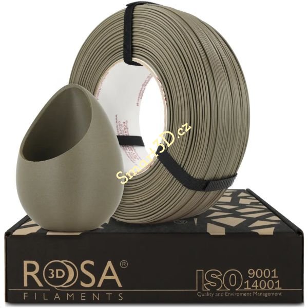 ReFill ROSA3D / PLA-CF / MATT OLIVE BROWN / 1,75 mm / 1 kg ReFill ROSA3D / PLA-CF / MATT OLIVE BROWN / 1,75 mm / 1 kg