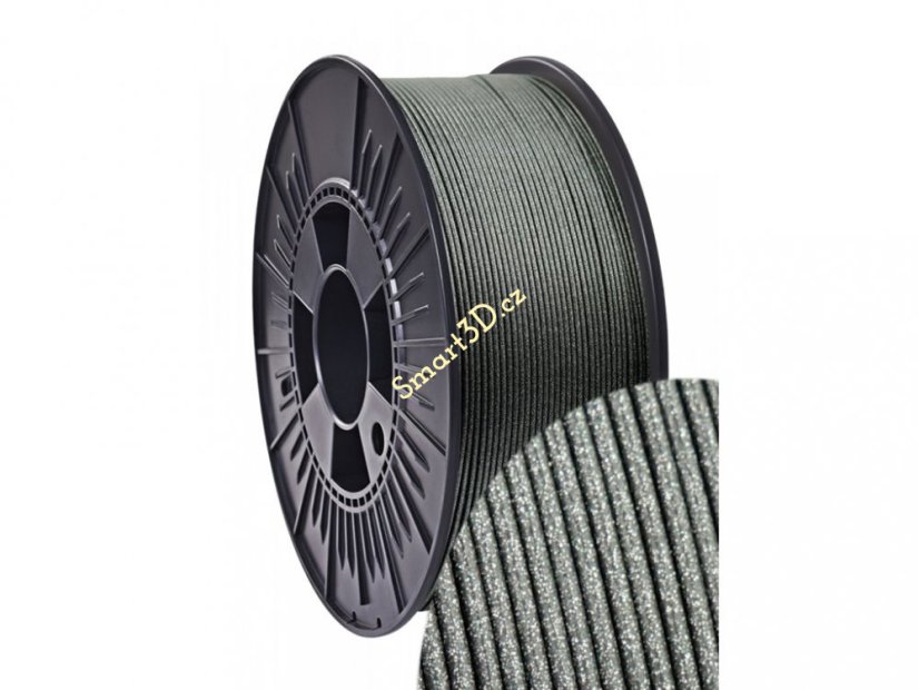 Filament NEBULA / PLA / ANTRACITOVÁ "GLORIOUS" / 1,75 mm / 1 kg