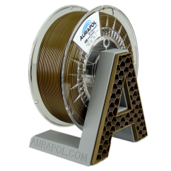 Filament AURAPOL / ASA / TMAVĚ BRONZOVÁ / 1,75 mm / 850g.