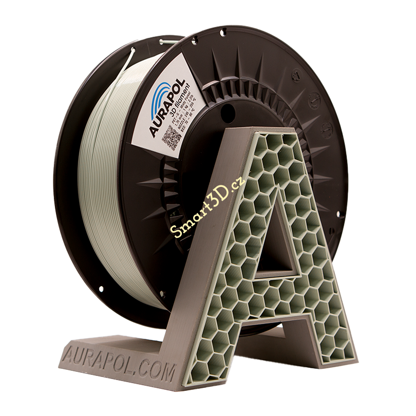Filament AURAPOL / PETG / MISTY FOREST / 1,75 mm / 1 kg.