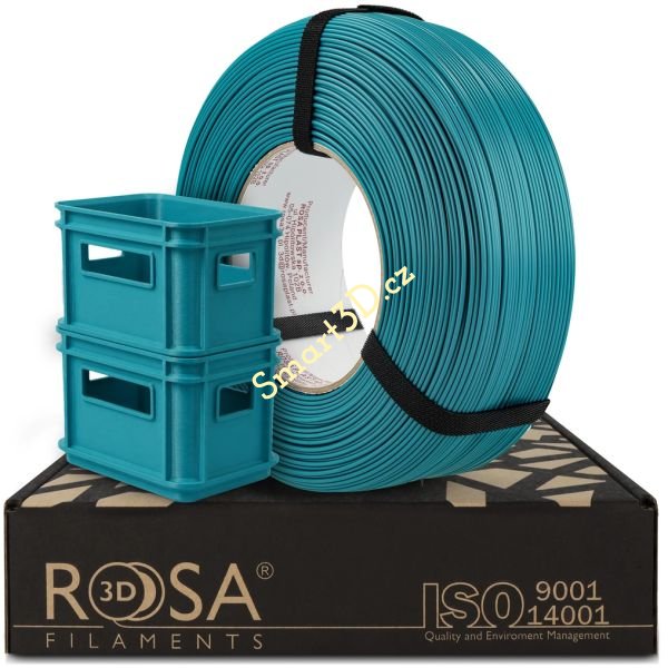 ReFill ROSA3D / ASA / TYRKYSOVÁ ( RAL 5018) / 1,75 mm / 1 kg