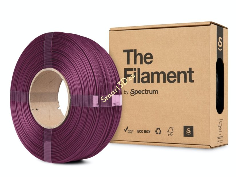 ReFill TheFilament / PLA CF / FIALOVÁ / 1,75 mm / 1 kg
