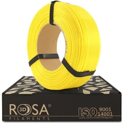 ReFill ROSA3D / PLA Starter / ŽLTÁ "LITHOPHANE" / 1,75 mm / 1 kg