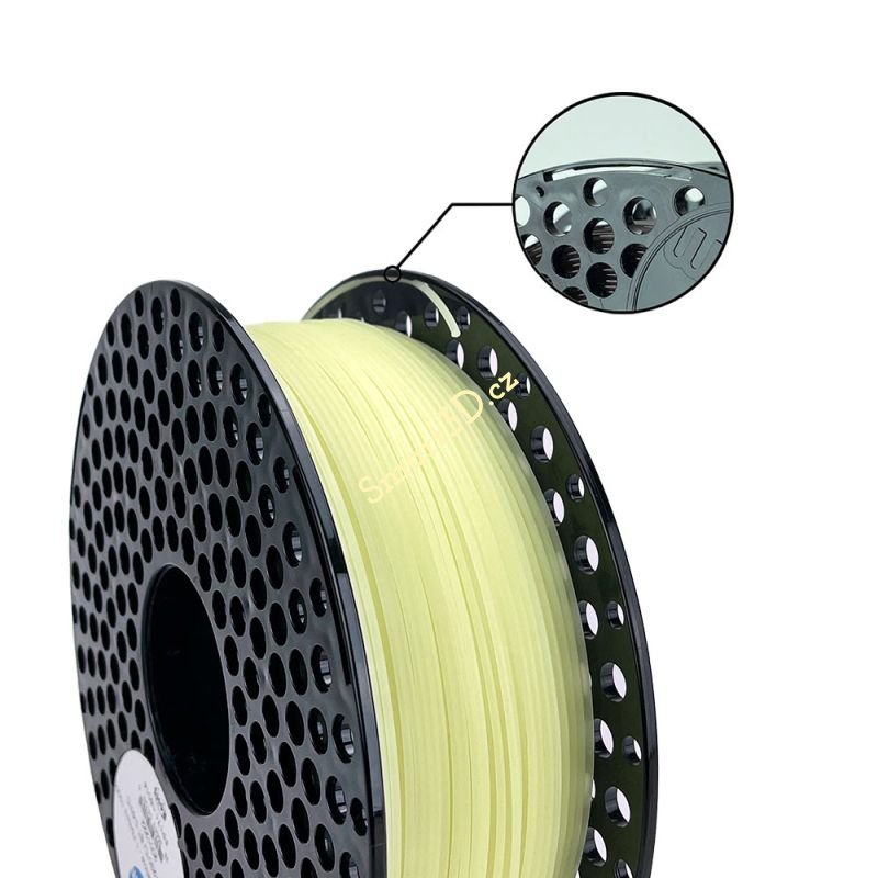 Filament AzureFilm / PLA / GLOW WHITE / 1,75 mm / 1 kg.