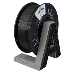 Filament AURAPOL / PETG / GALAXY BLACK / 1,75 mm / 1 kg.