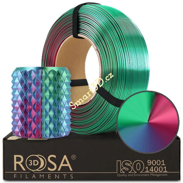 ReFill ROSA3D / PLA MAGIC SILK / AURORA / 1,75 mm / 1 kg
