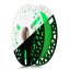 Filament ROSA3D / PLA Starter / GLOW IN THE DARK GREEN / UV GLOW / 1,75mm / 0,5kg
