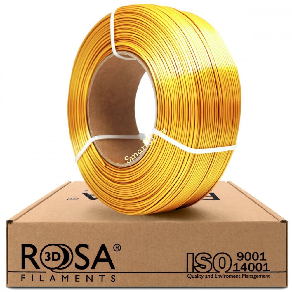 Rosa3D - PLA Speed - Mat Jaune Gimgimbre (Matt Ginger Yellow) - 1,75 mm - 1 kg Refill avec RFID TigerTag