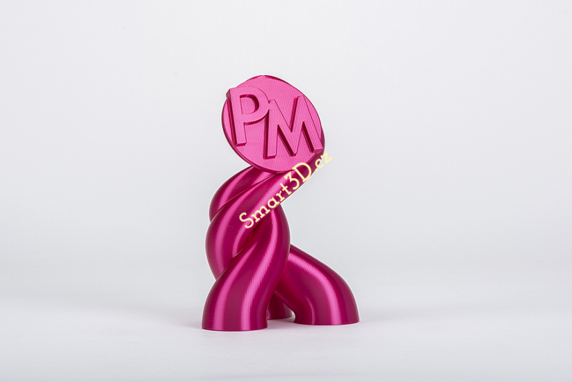 Filament FILAMENT-PM / PLA SILK / "Dark Pink" / 1,75 mm / 1 kg.