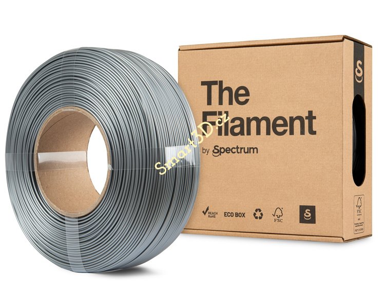 ReFill TheFilament / PETG Lite / SILVER / 1,75 mm / 1 kg