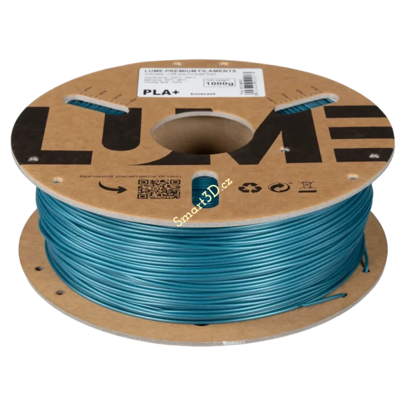 Filament LUME / PLA+ / SMARAGDOVÁ / 1,75 mm / 1 kg