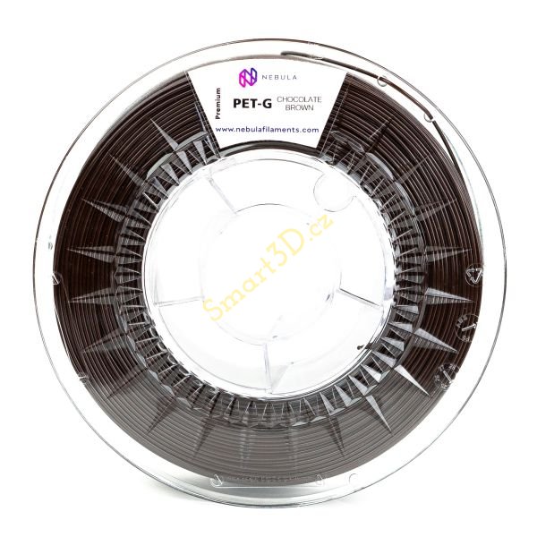 Filament NEBULA / PETG / ČOKOLÁDOVĚ HNĚDÁ / 1,75 mm / 1 kg