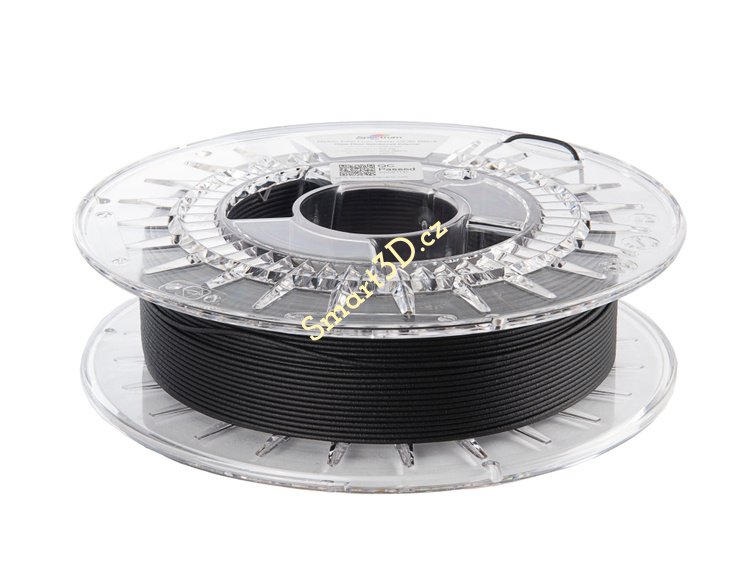 Filament SPECTRUM / NYLON / PA6 GF30 / ČERNÁ / NÍZKÁ DEFORMACE / 1,75 mm / 0,5 kg