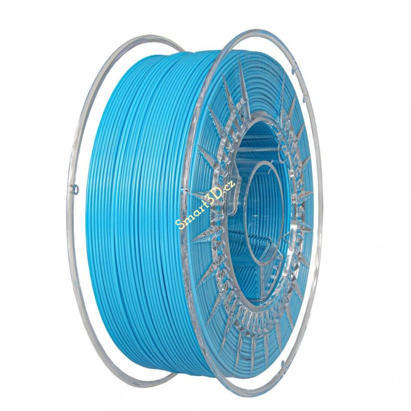 Filament DEVIL DESIGN / PETG / MODRÁ AZUROVÁ / 1,75 mm / 1 kg.