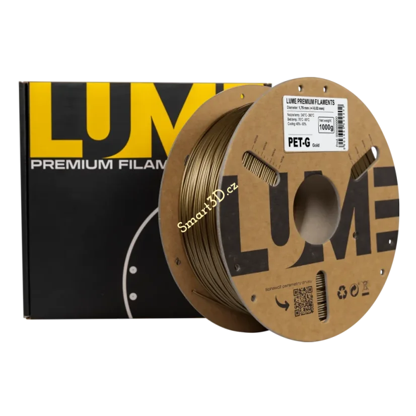 Filament LUME / PETG / ZLATÁ / 1,75 mm / 1 kg