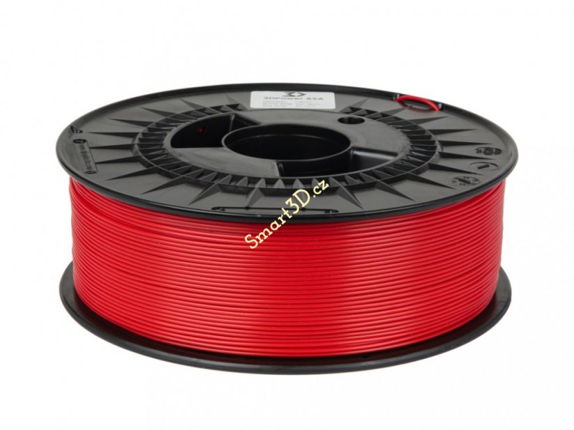 Filament 3D POWER / ASA / RED / 1,75 mm / 1 kg.