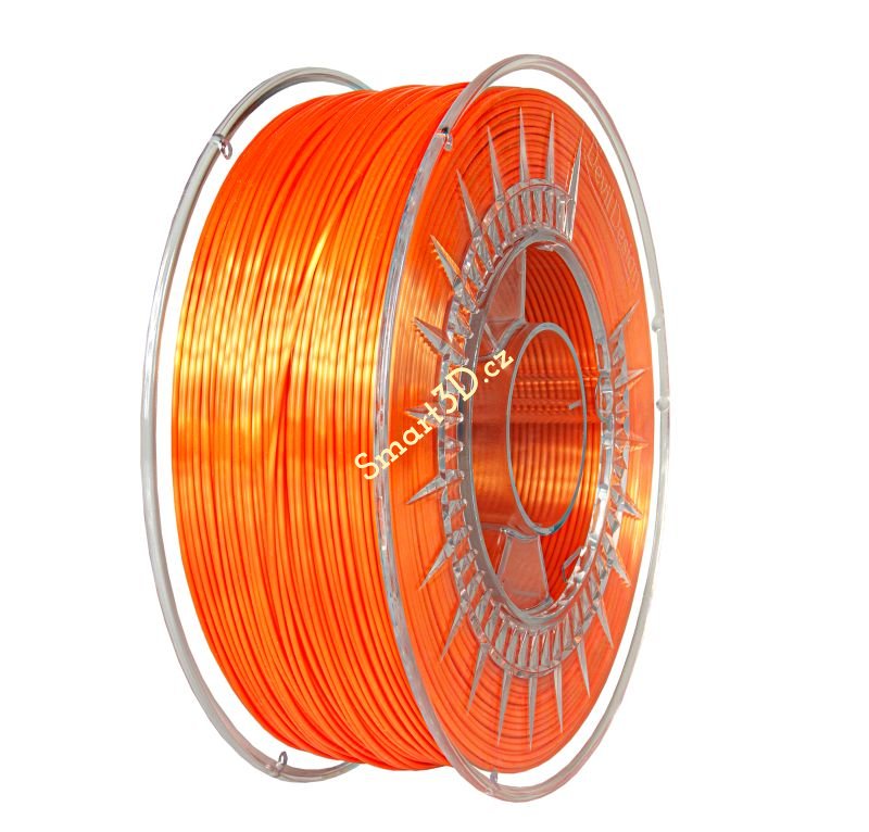Filament DEVIL DESIGN / PLA SILK / ORANGE / 1,75 mm / 1 kg.